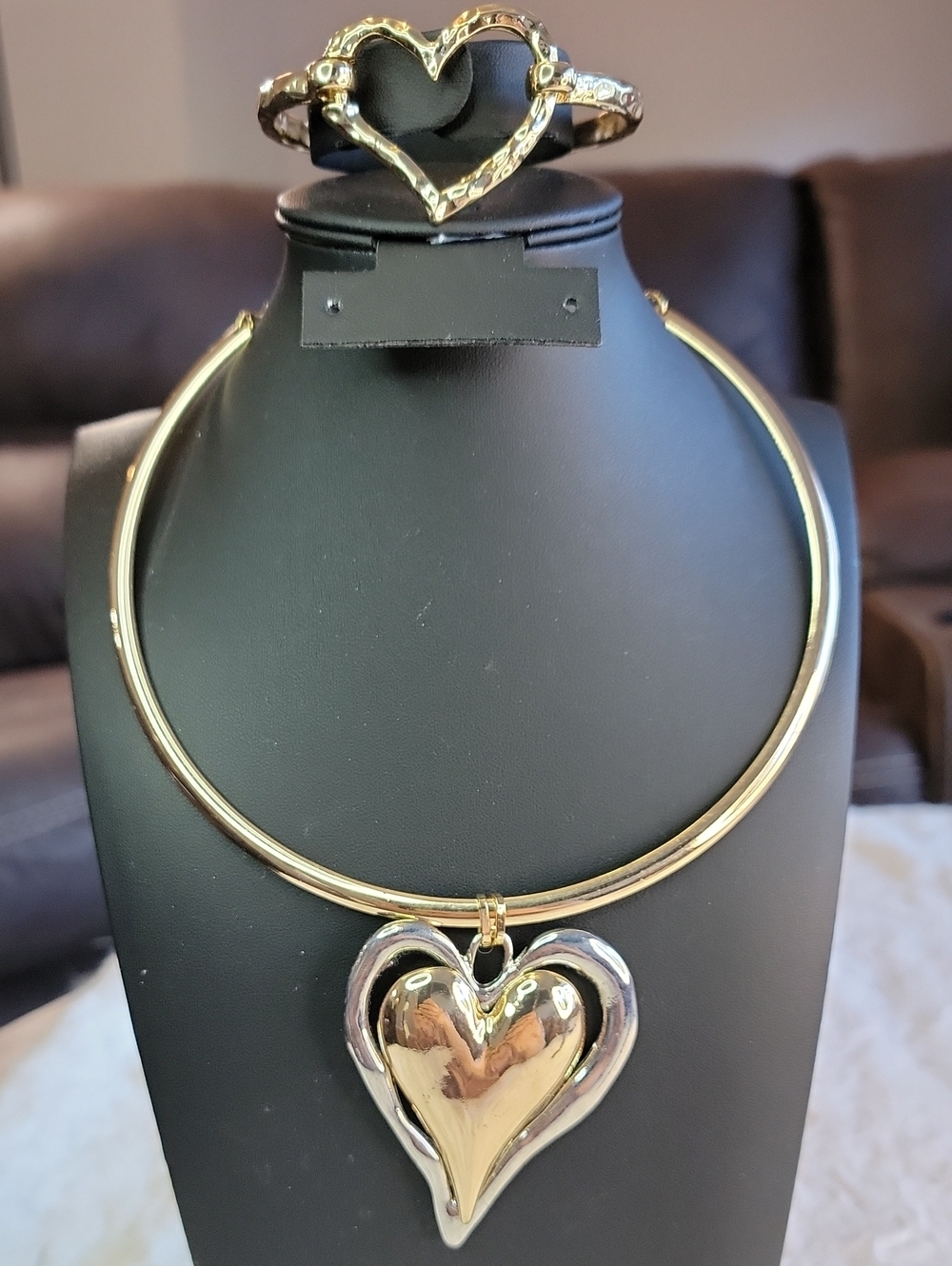 2 Piece Heart Necklace & Bracelet Set - Picture 11 of 11